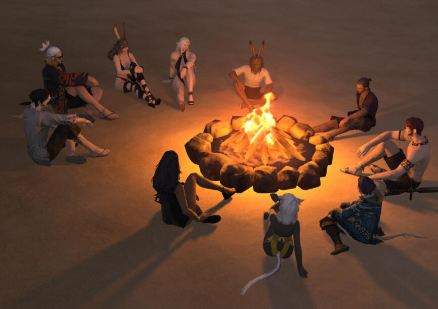 Never too late for a Beach Bonfire!